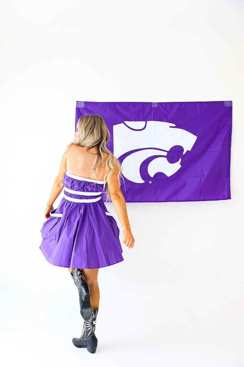 My Gameday Dress-Purple