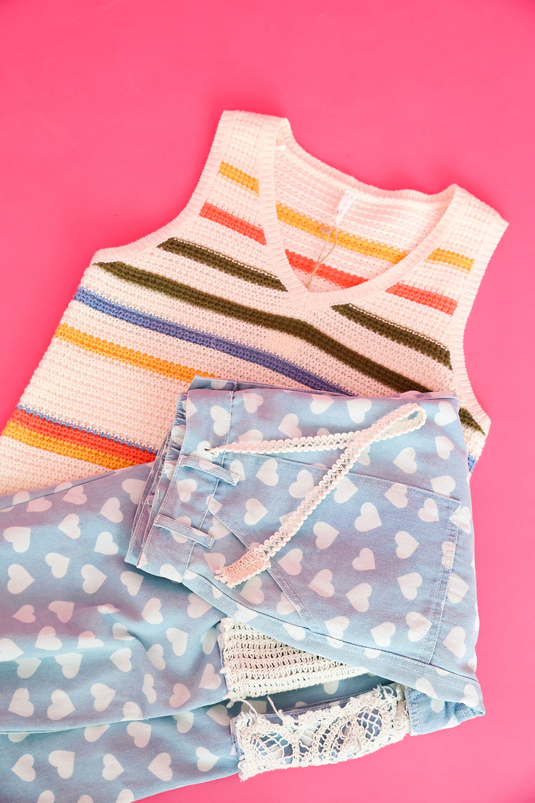 Sunset Spritz Knit Tank