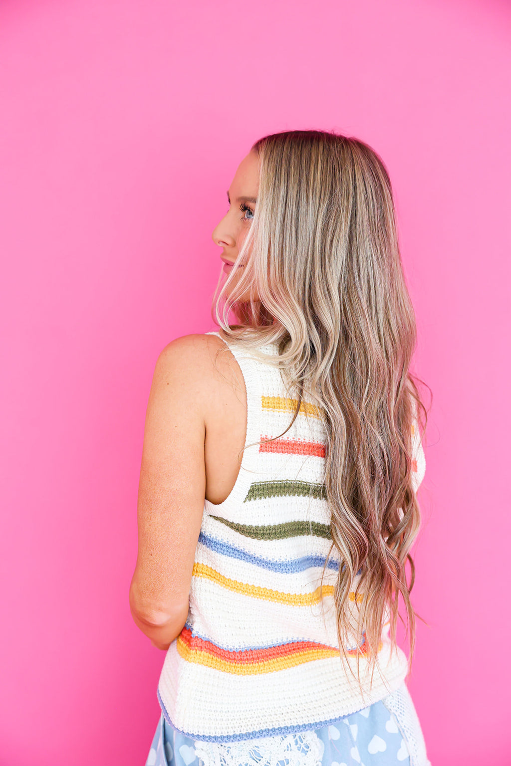 Sunset Spritz Knit Tank