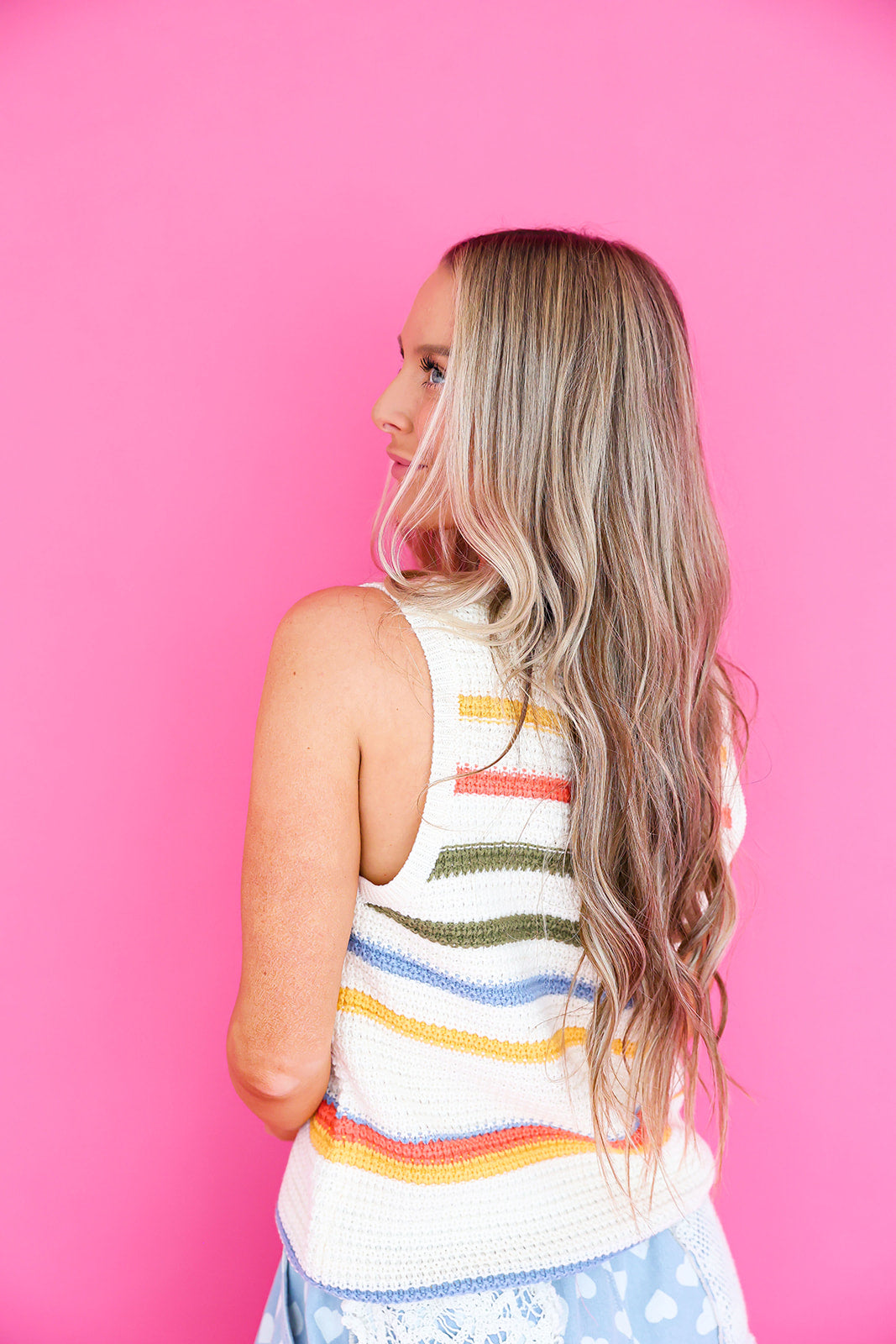 Sunset Spritz Knit Tank
