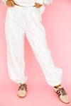 Frosted Leaves Joggers