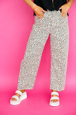 Spotted & Chic Cheetah Denim Pant