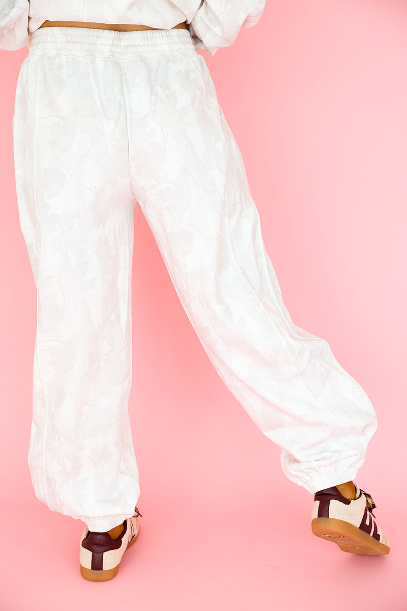 Frosted Leaves Joggers