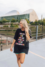 Trick Or Treat People With Kindness Graphic Tee