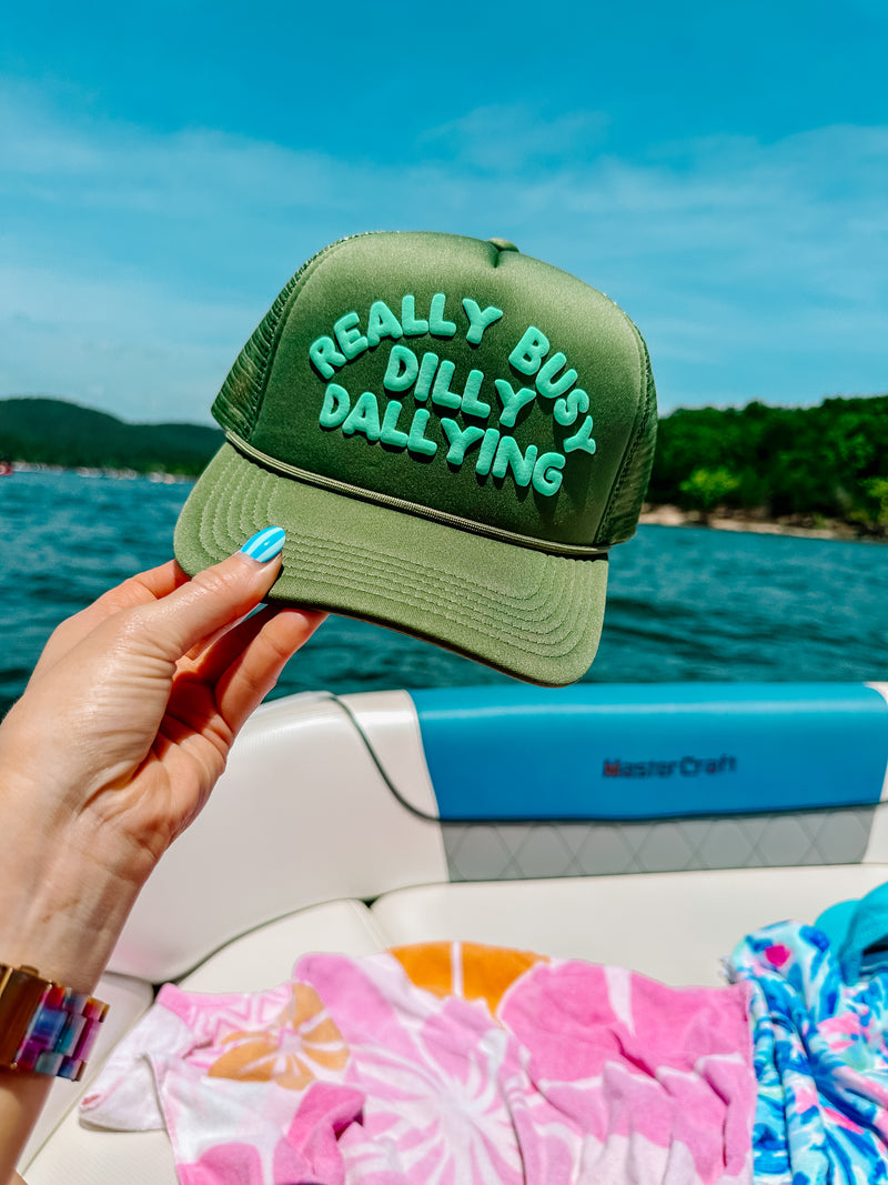 Dilly Dally Hat-Green