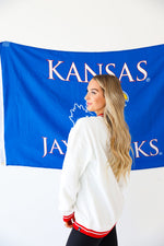 Kansas Varsity V-Neck Sweatshirt