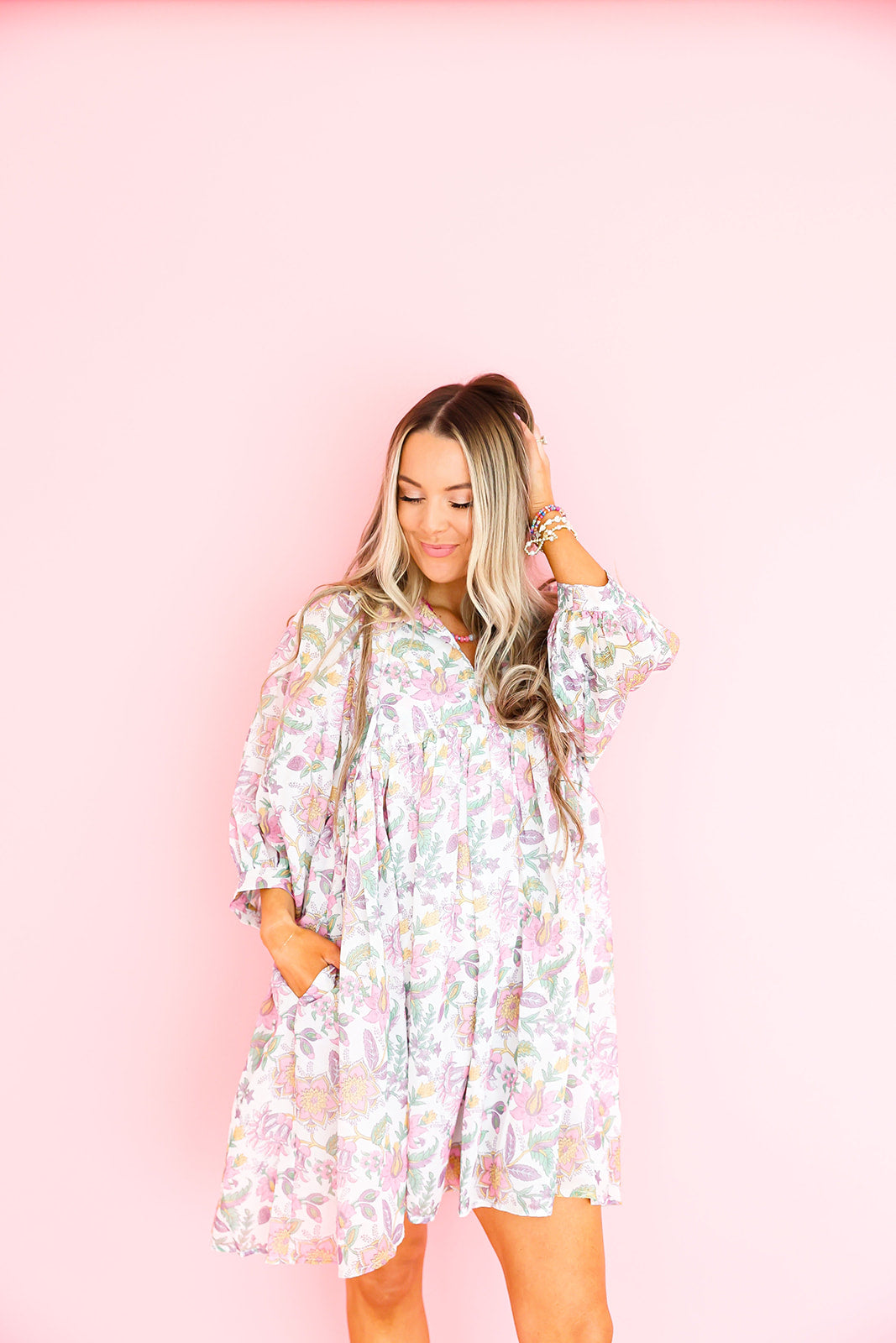 Full of Whimsy Dress - Cream