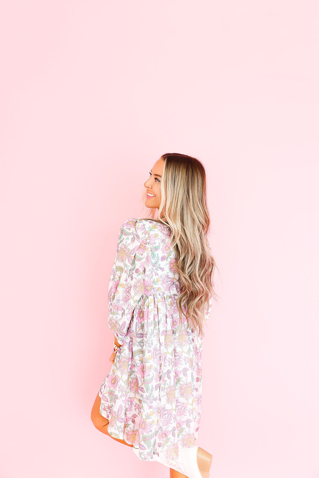 Full of Whimsy Dress - Cream