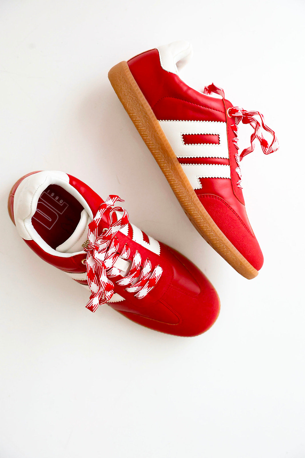 Varsity Red Sneakers