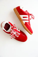 Varsity Red Sneakers