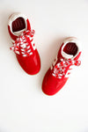 Varsity Red Sneakers