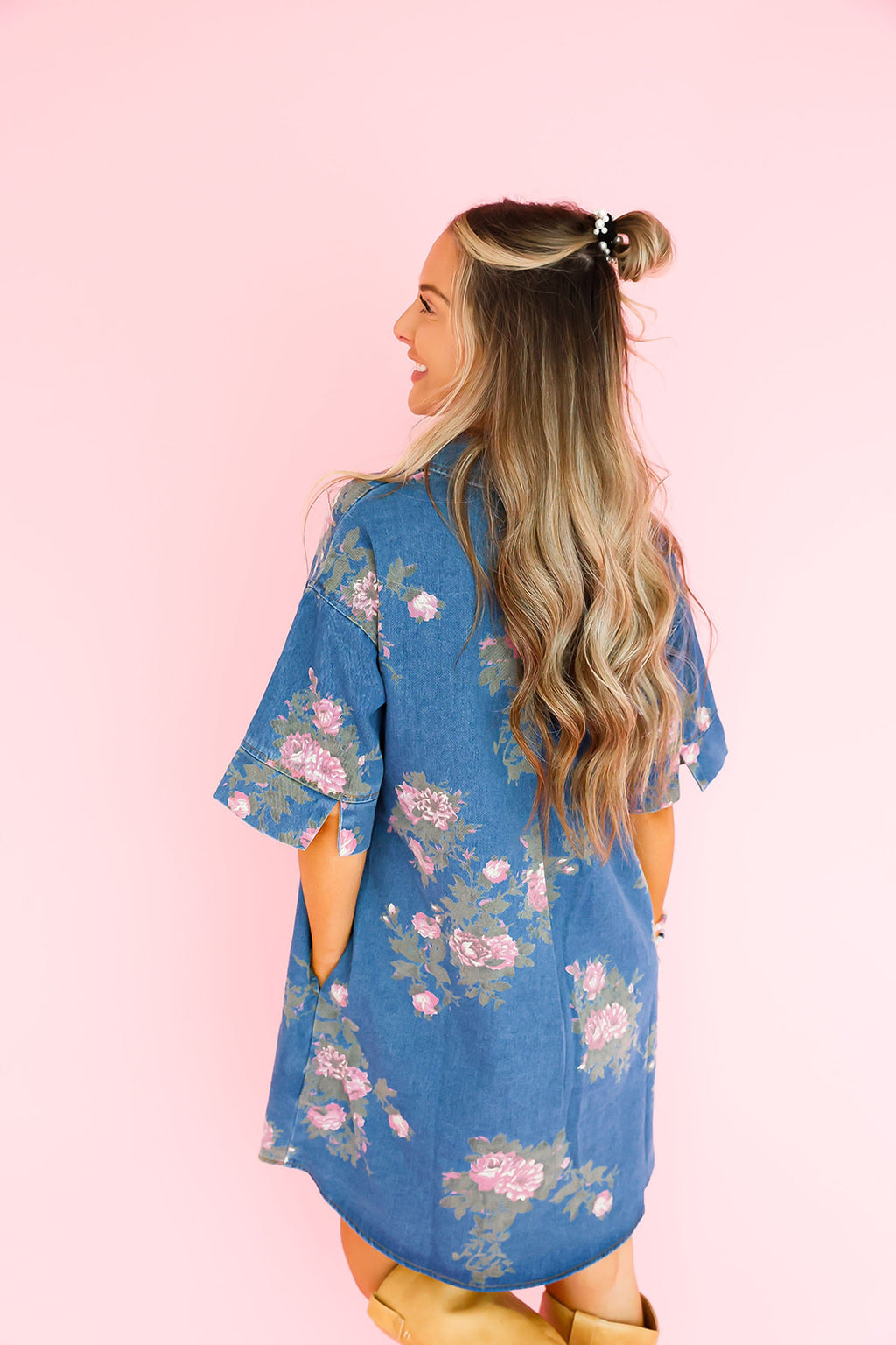 Wildflower Ways Denim Dress
