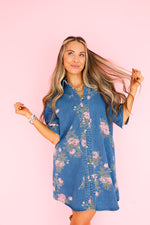 Wildflower Ways Denim Dress
