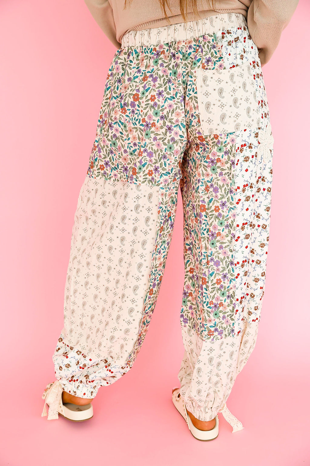 Petals & Paisley Pants