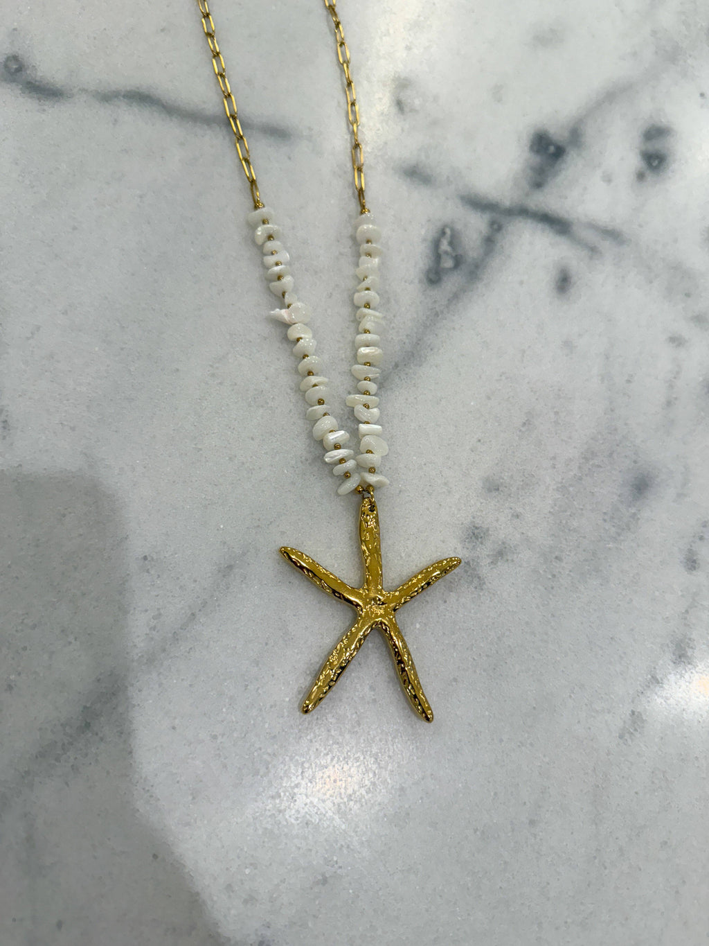 Starfish Beaded Necklace