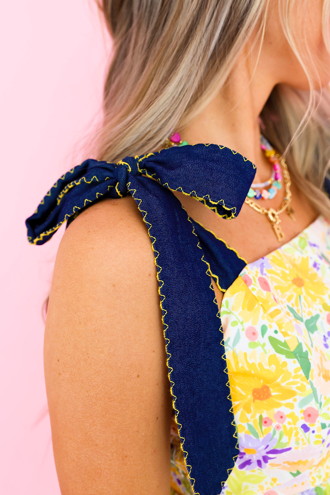 Sunshine & Bows Midi Dress