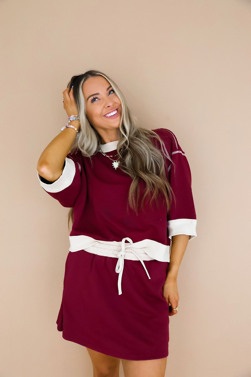 The Chill Mode Set – Burgundy