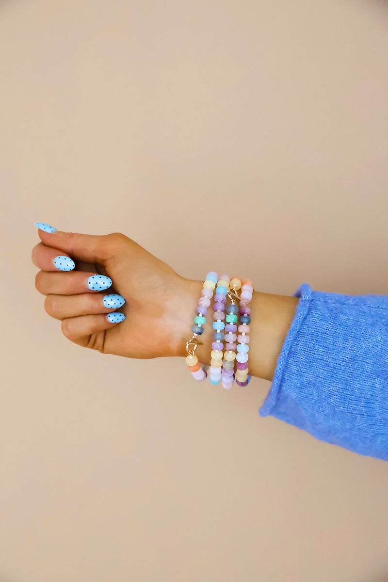Pastel Bead Bracelet