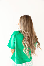 Good As Green Crewneck Top