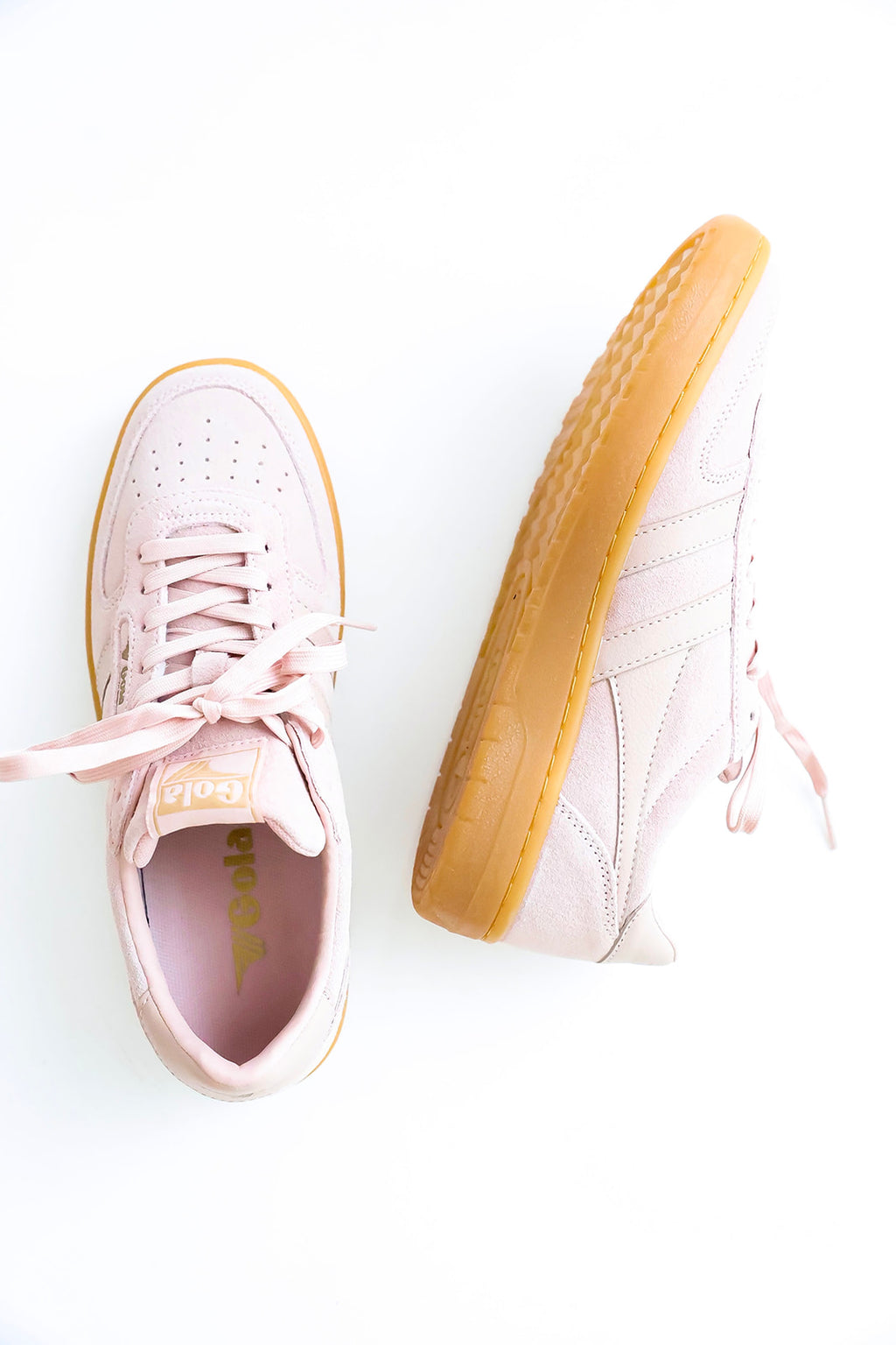 Rose/Gum Gola Sneakers