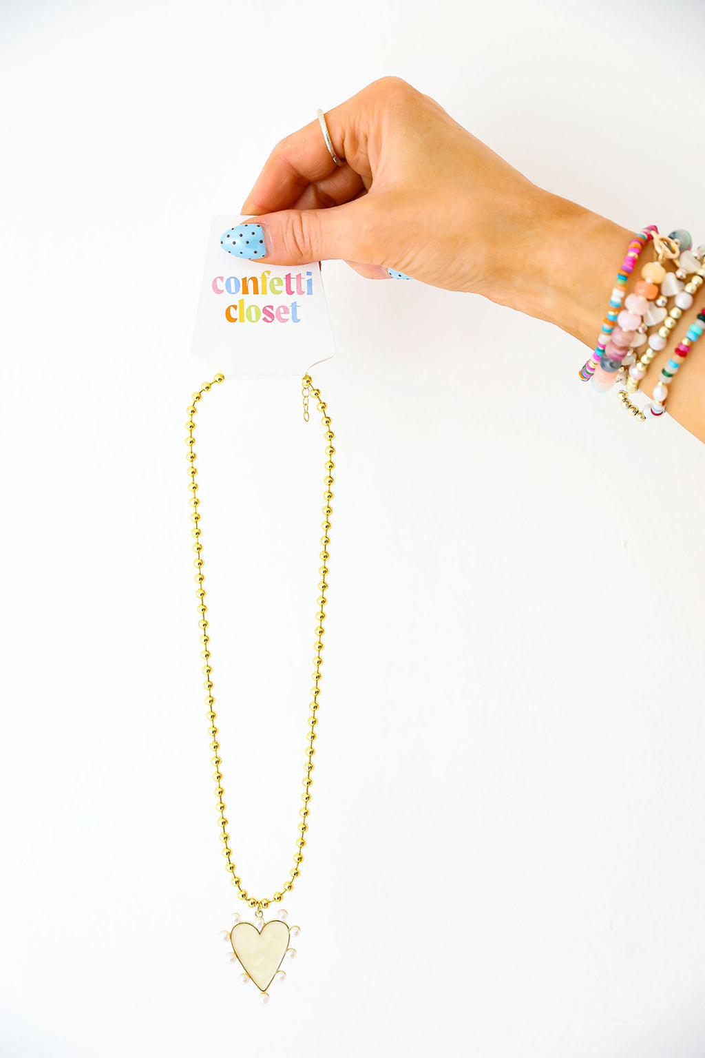 Heart Of Pearls Necklace