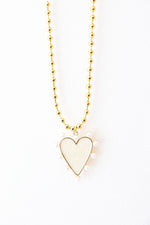 Heart Of Pearls Necklace