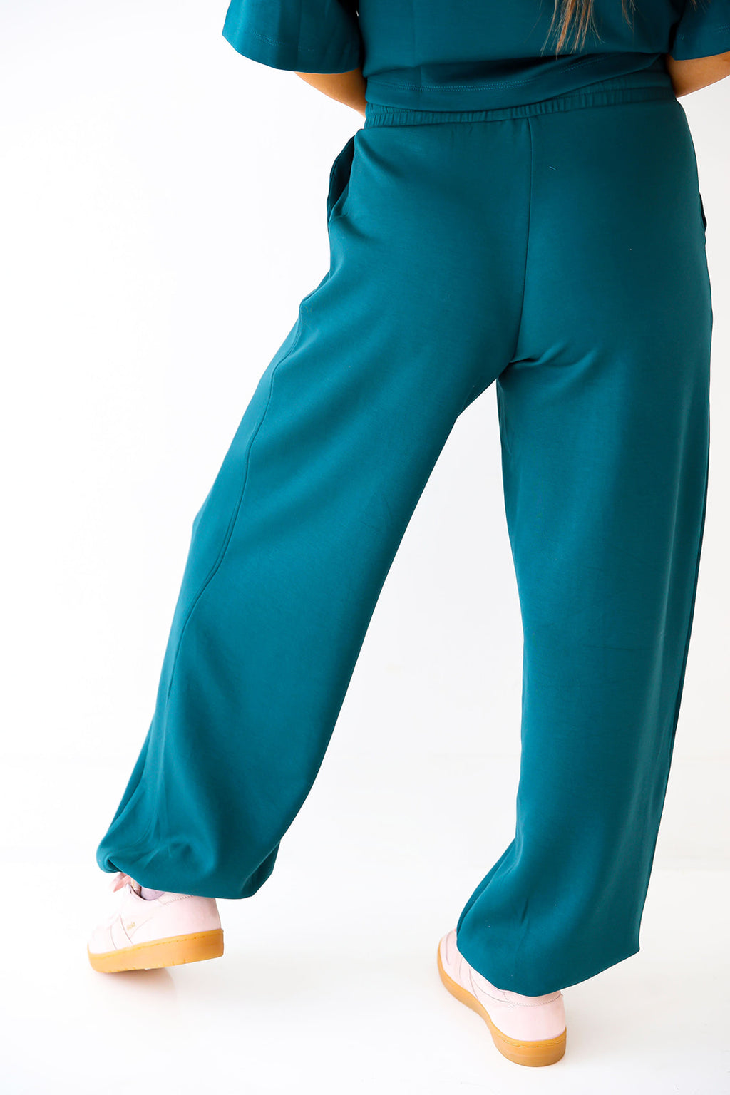 Scuba Luxe Joggers- Dark Green