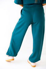 Scuba Luxe Joggers- Dark Green