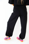 Scuba Luxe Joggers- Black