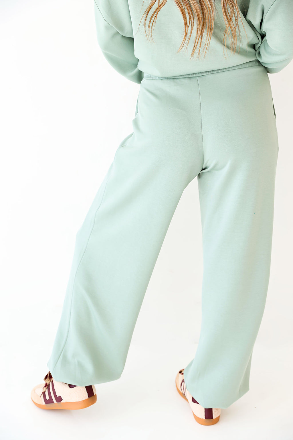 Scuba Luxe Joggers- Sage Green