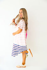 Bright Ideas Striped Midi Dress