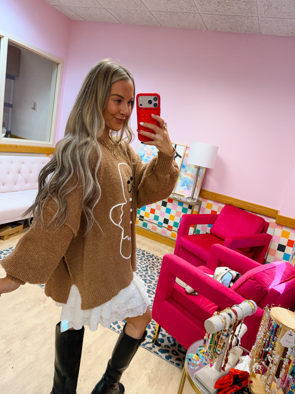 Gingerbread Dreams Sweater