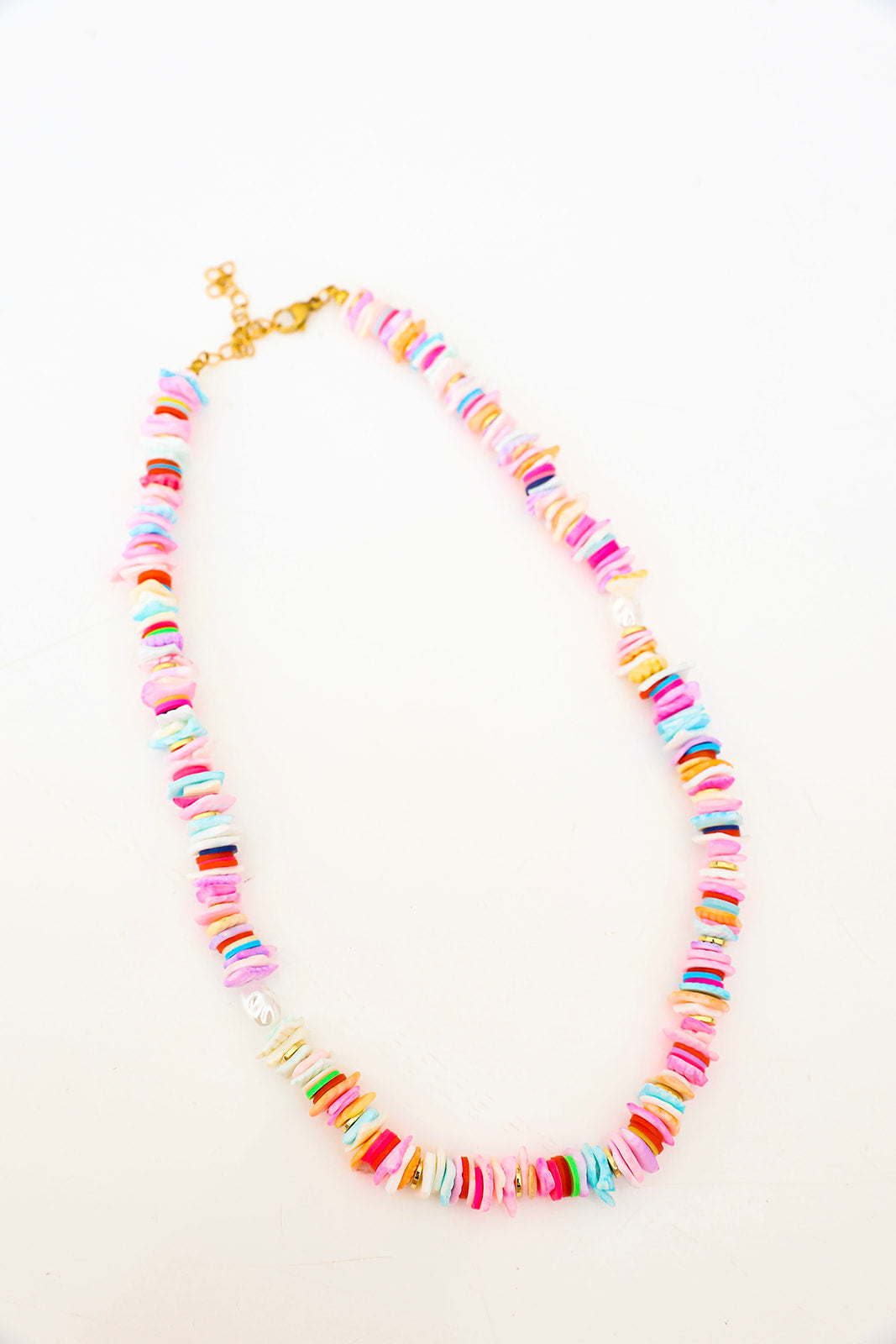 Pastel Party Gemstone Necklace
