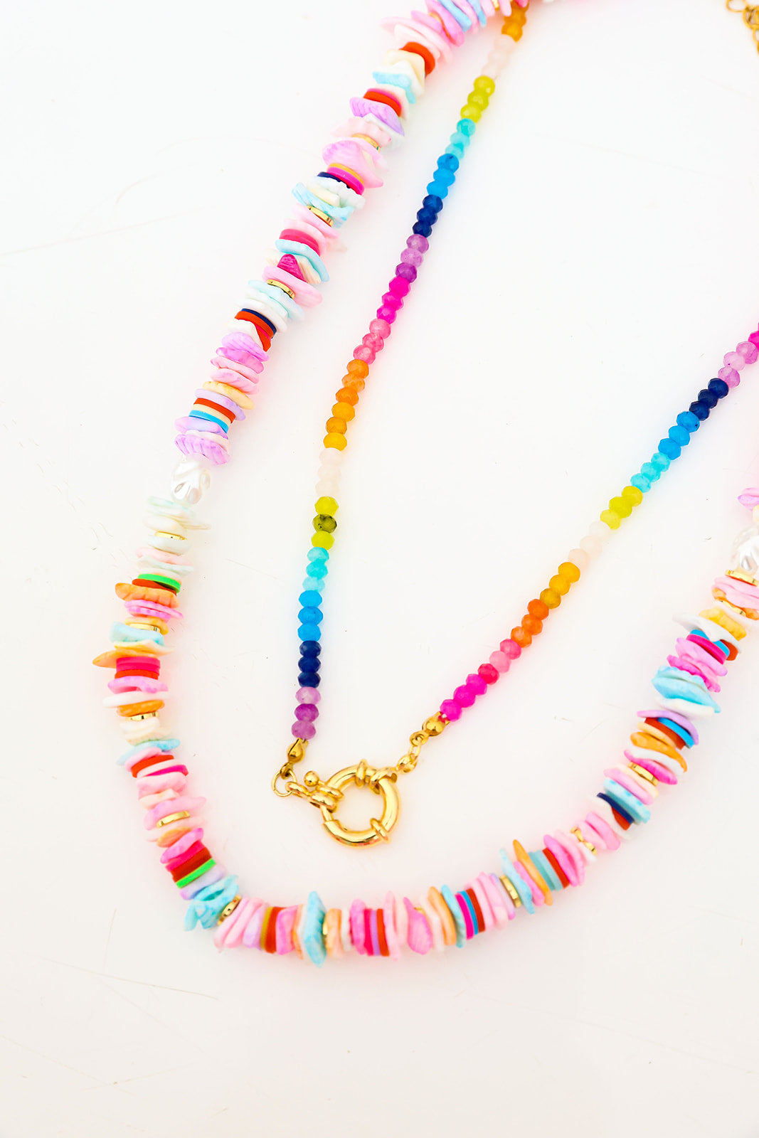 Pastel Party Gemstone Necklace