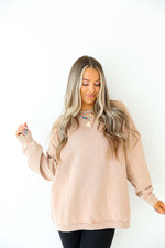 Everyday Crewneck -Brown