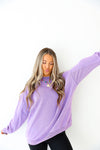Everyday Crewneck -Purple
