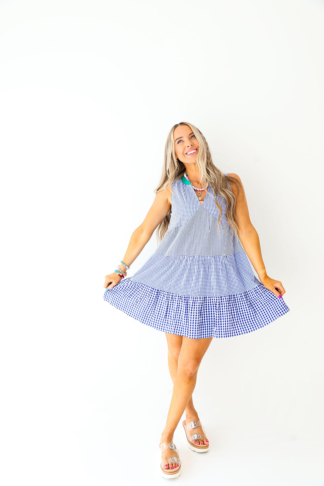 Gingham Getaway Dress