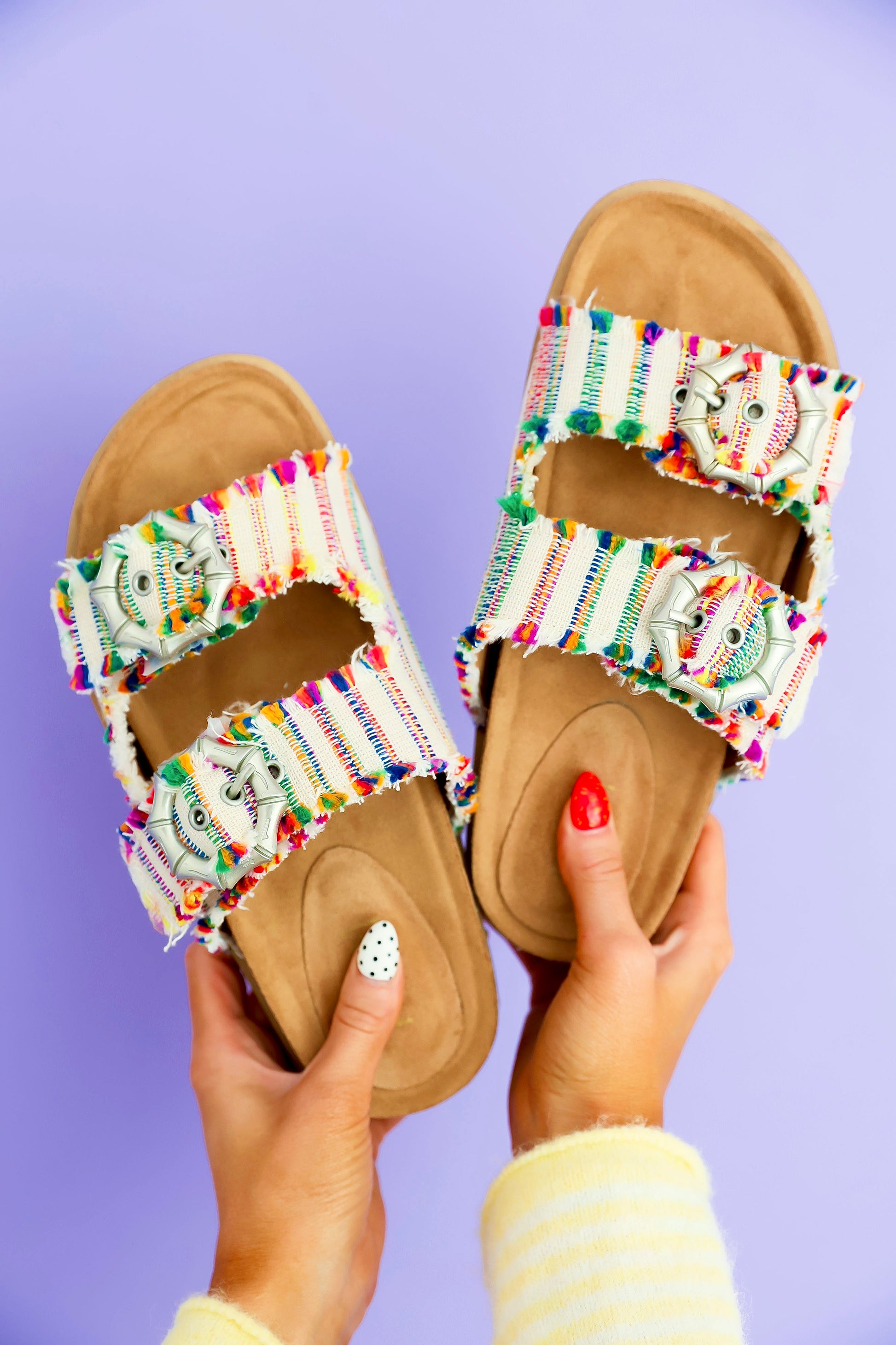 Good Mood Confetti Multi Sandals