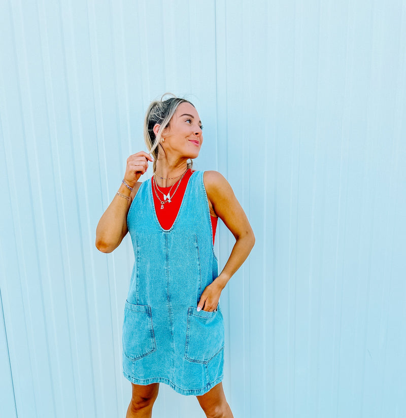 America's Sweetheart Denim Dress