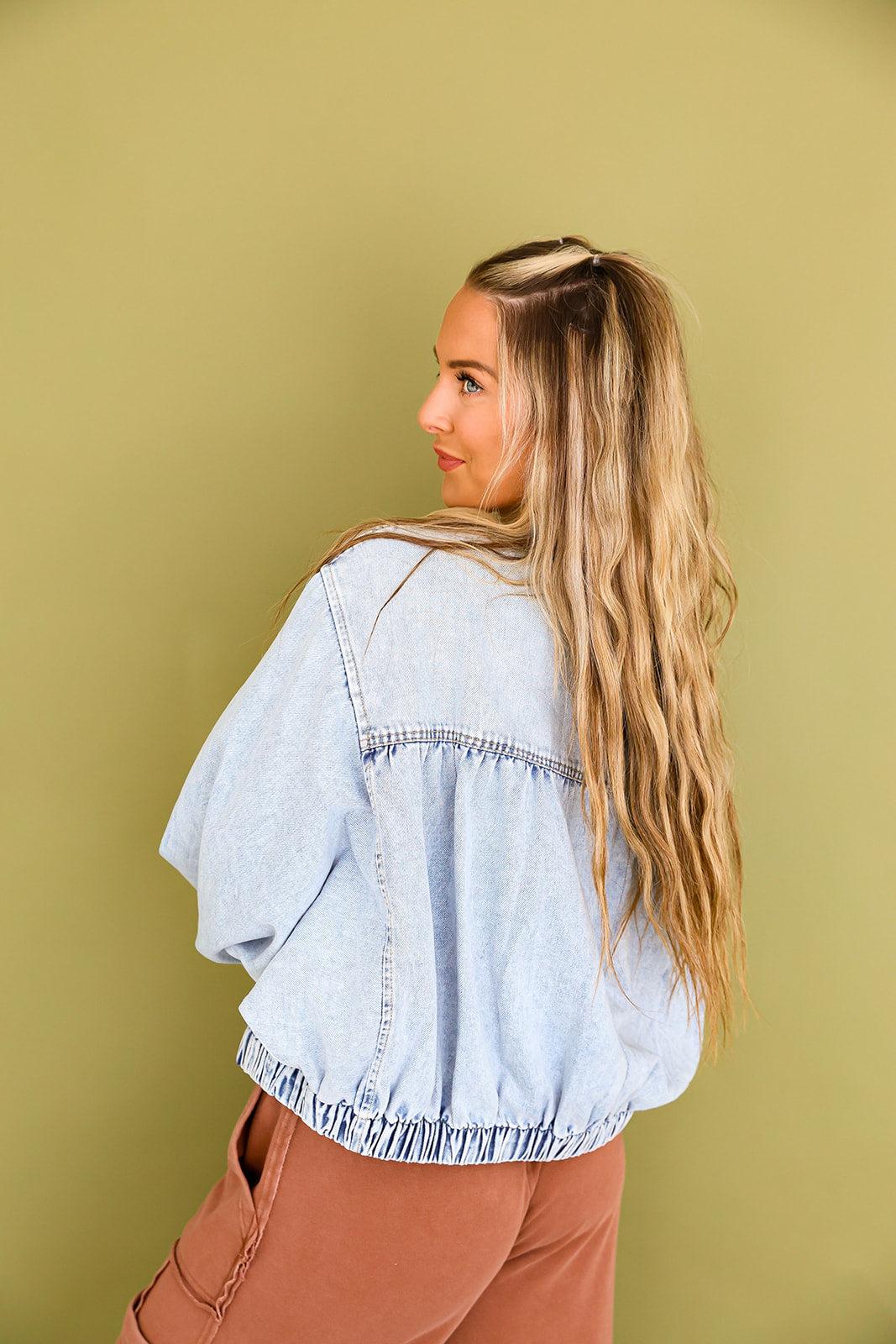 Blue Skies Bomber Jacket