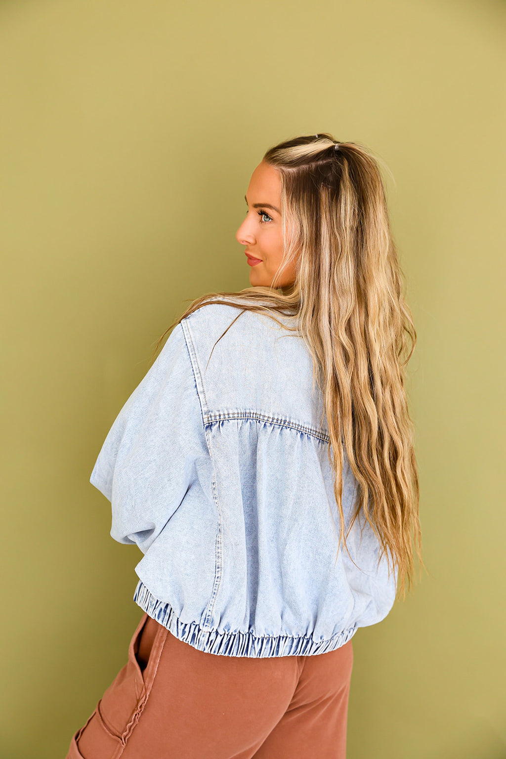 Blue Skies Bomber Jacket
