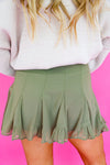 Captivating Cuteness Skirt-Olive