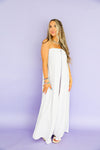 Lilac Breeze Strapless Jumpsuit