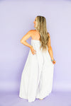 Lilac Breeze Strapless Jumpsuit