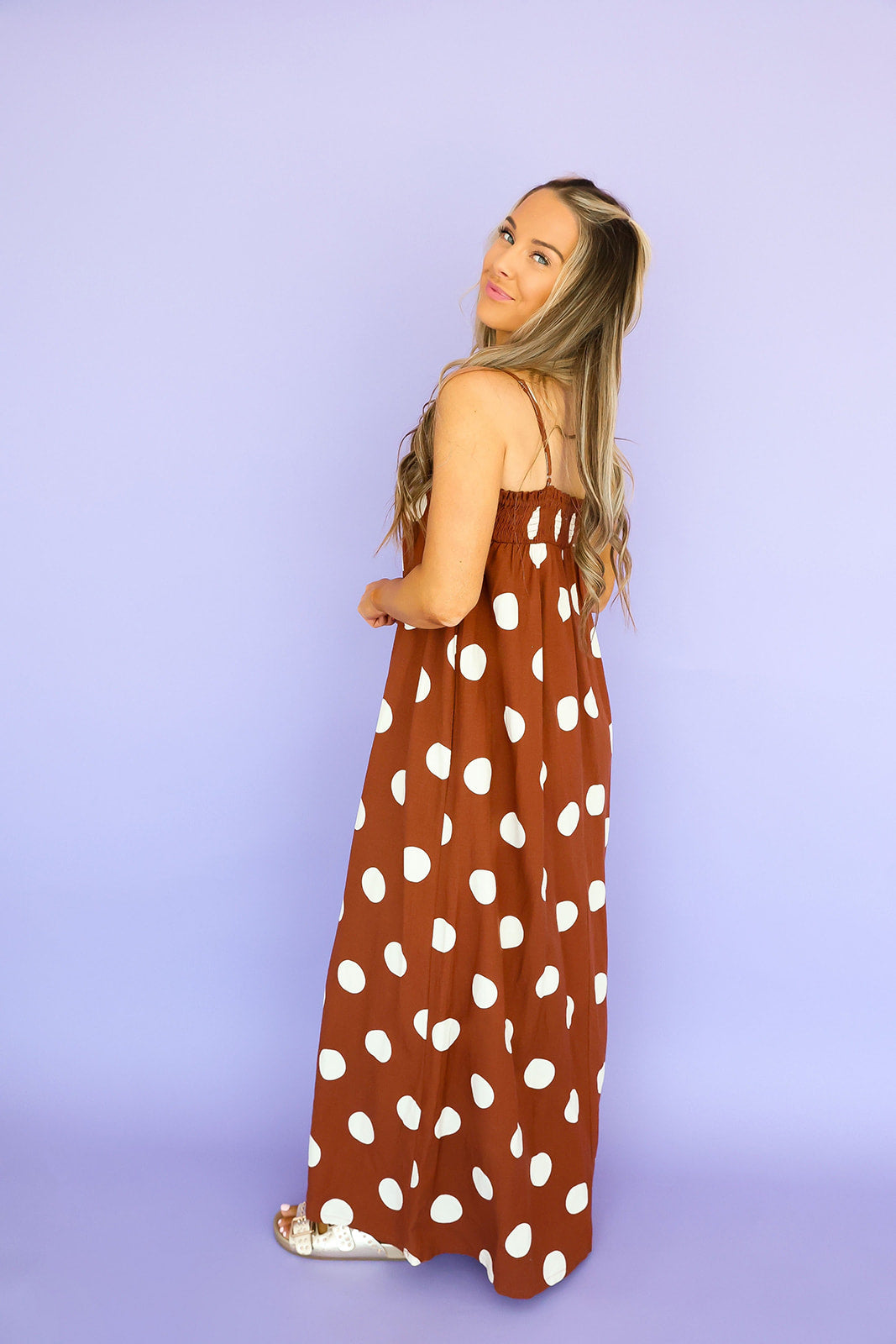 All the Right Spots Maxi Dress