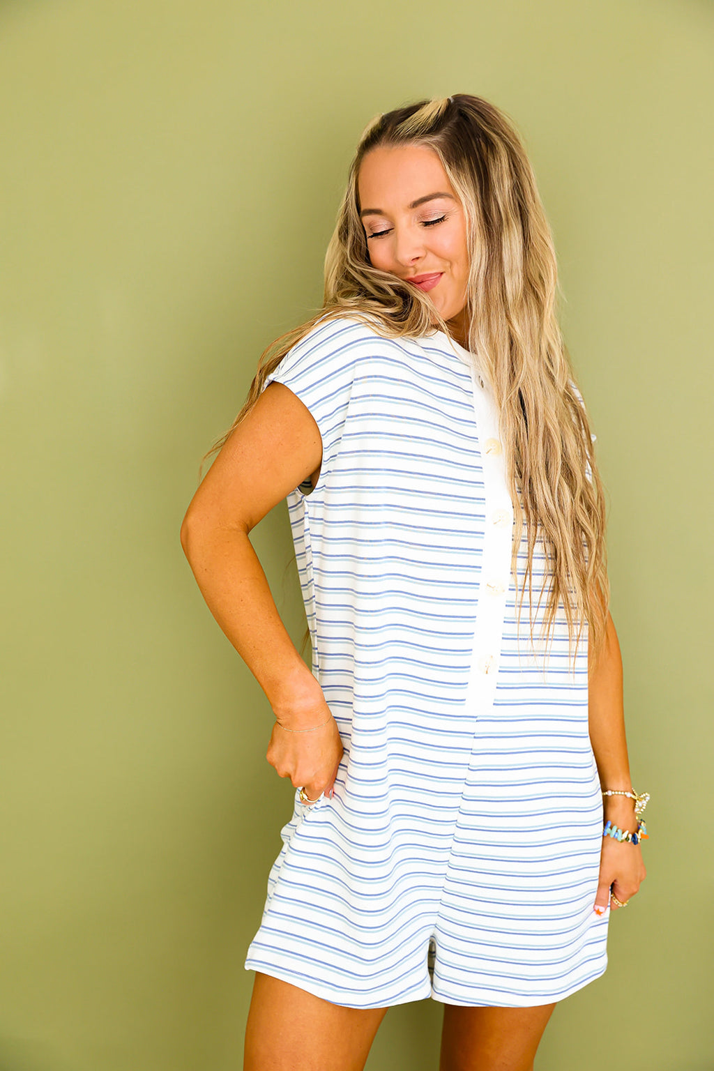 The Sunday Stripes Romper