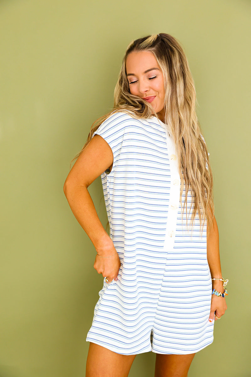 The Sunday Stripes Romper