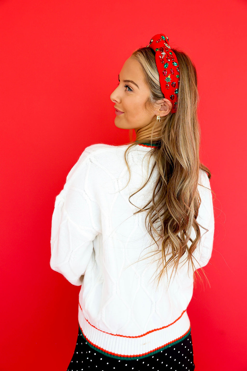 Holiday Trimmings Sweater