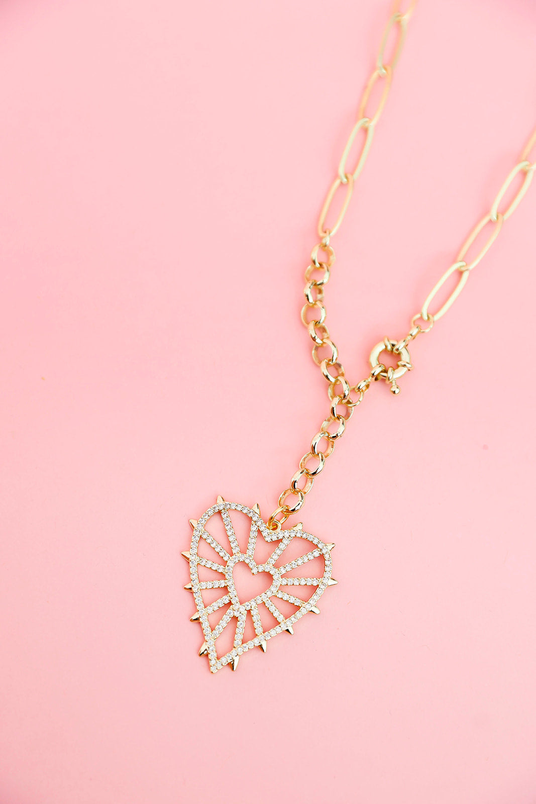 Lace Heart Necklace