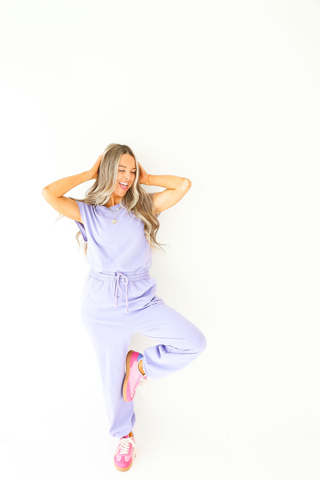 Walking In Wisteria Jumpsuit